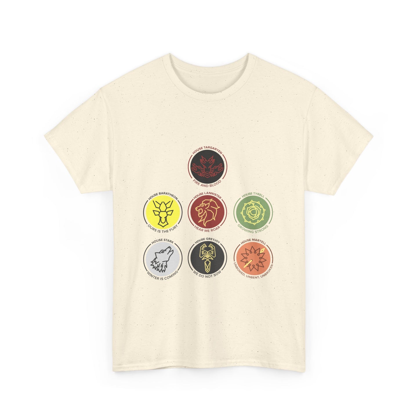 Game of Thrones Houses T-shirt