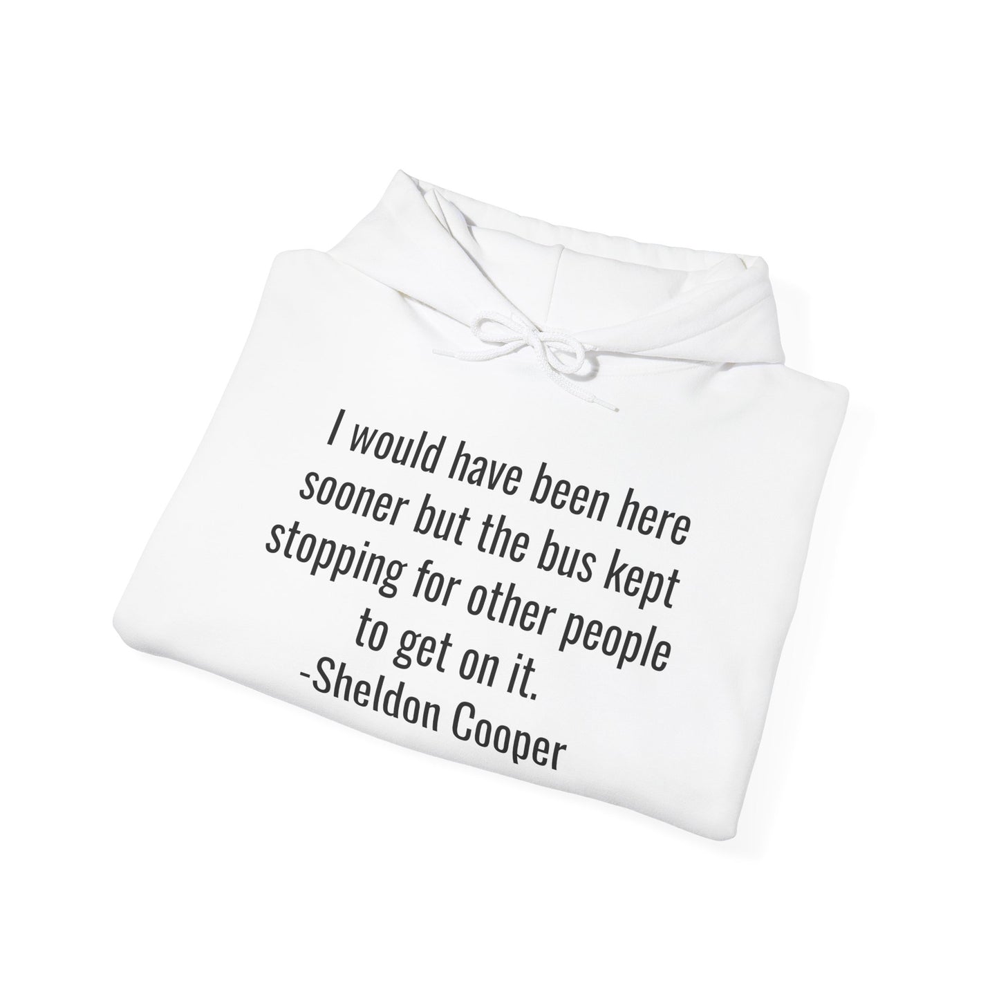 The Big Bang Theory "Quote" Hoodie