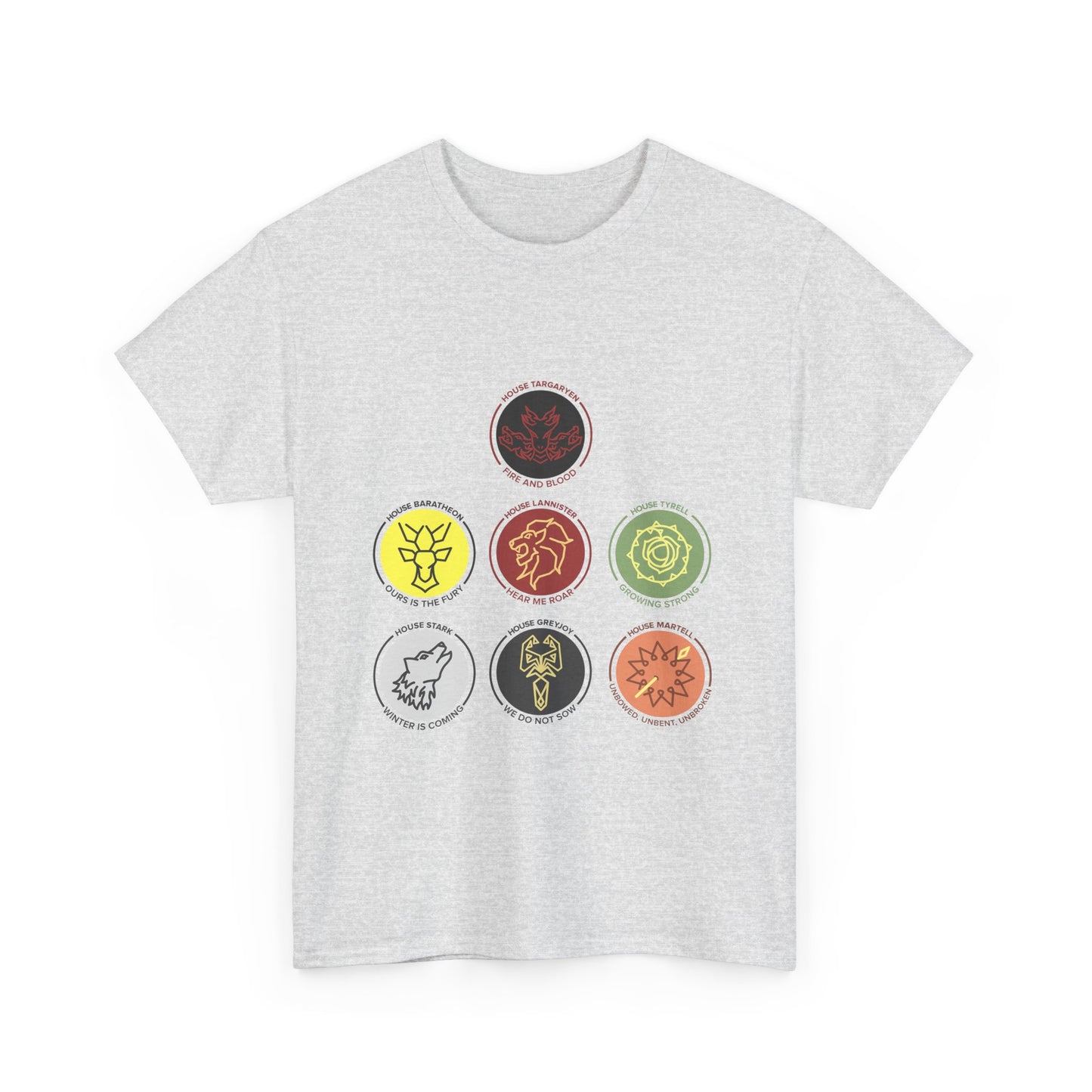 Game of Thrones Houses T-shirt