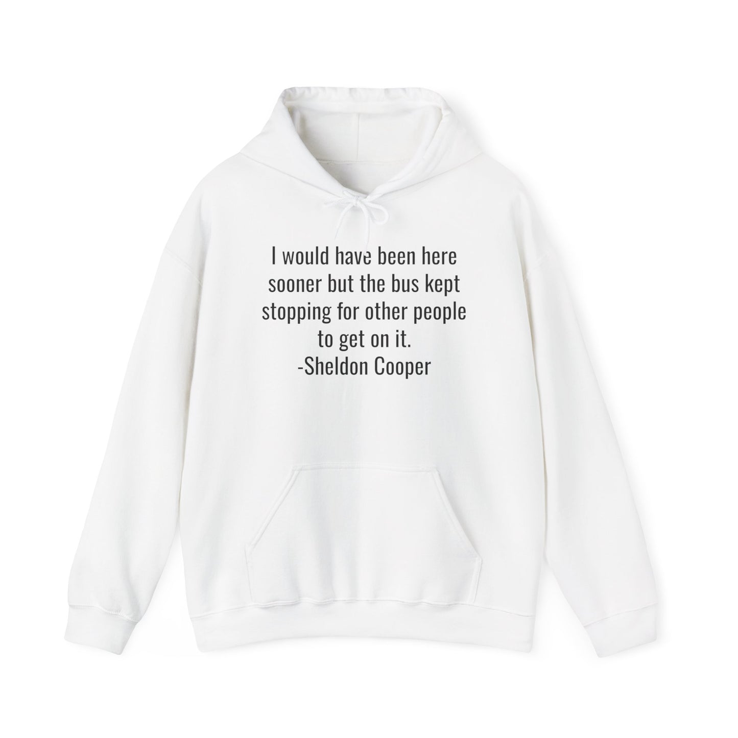 The Big Bang Theory "Quote" Hoodie