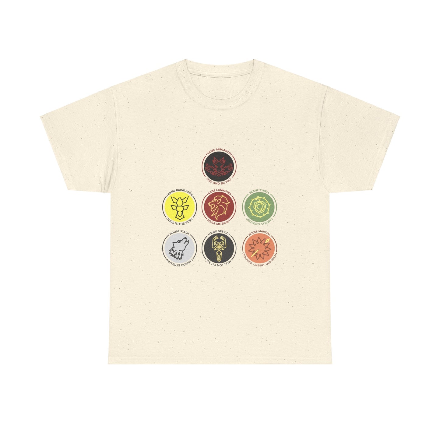 Game of Thrones Houses T-shirt