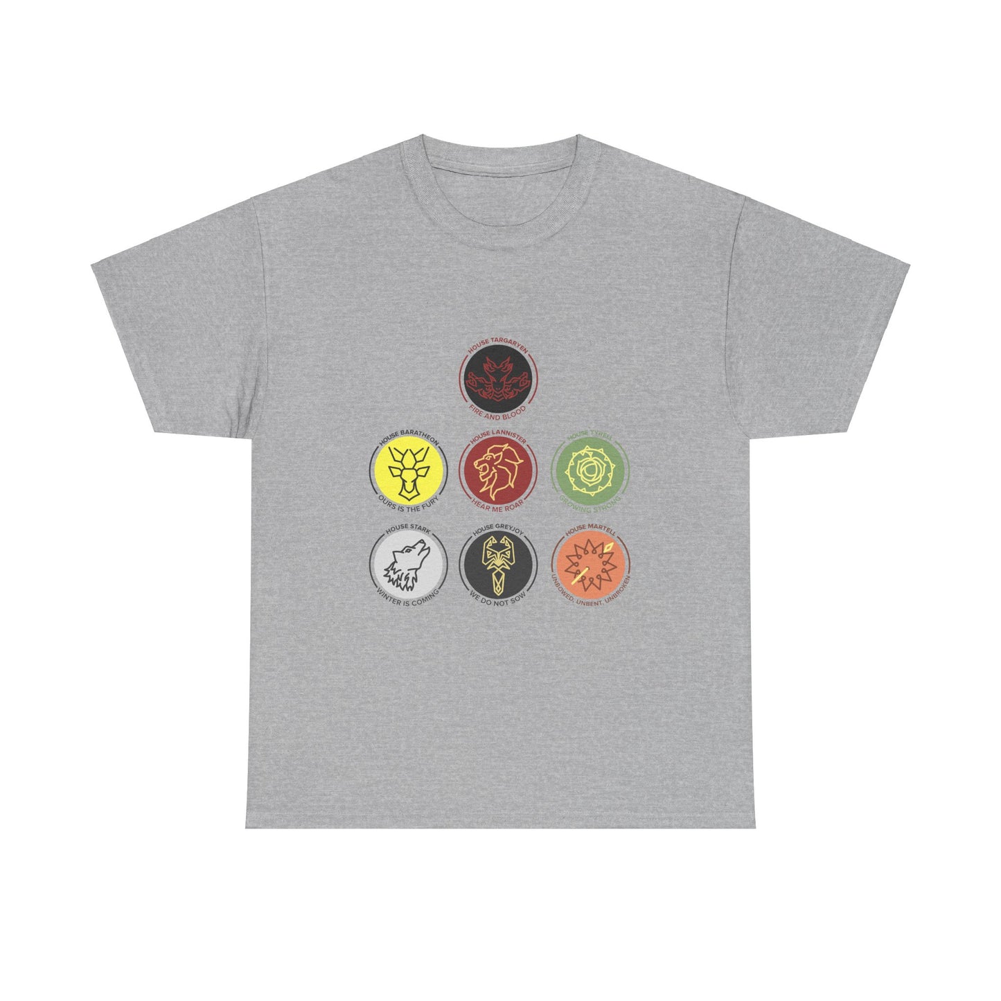 Game of Thrones Houses T-shirt